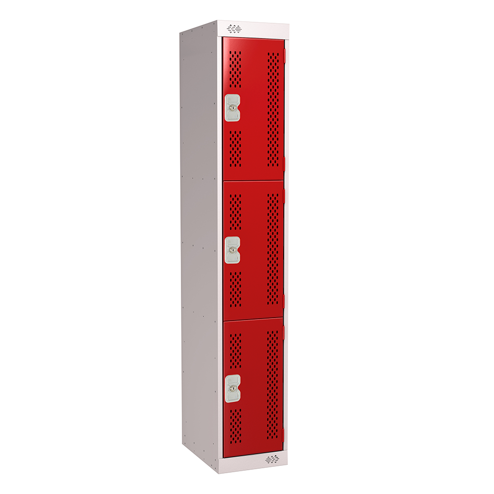 Three Door Lockers