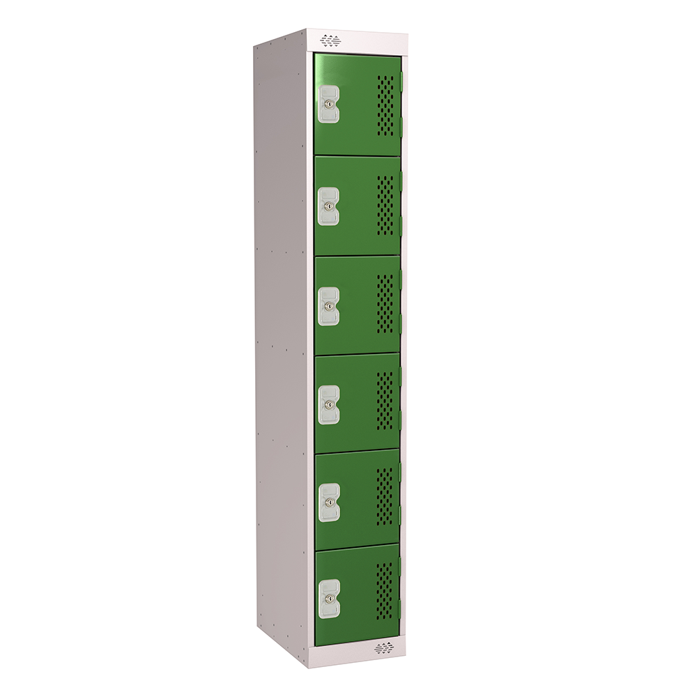 Six Door Lockers